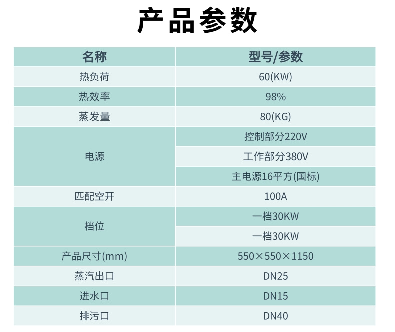 电蒸汽锅炉（DFD-ZQ-60）(图2)